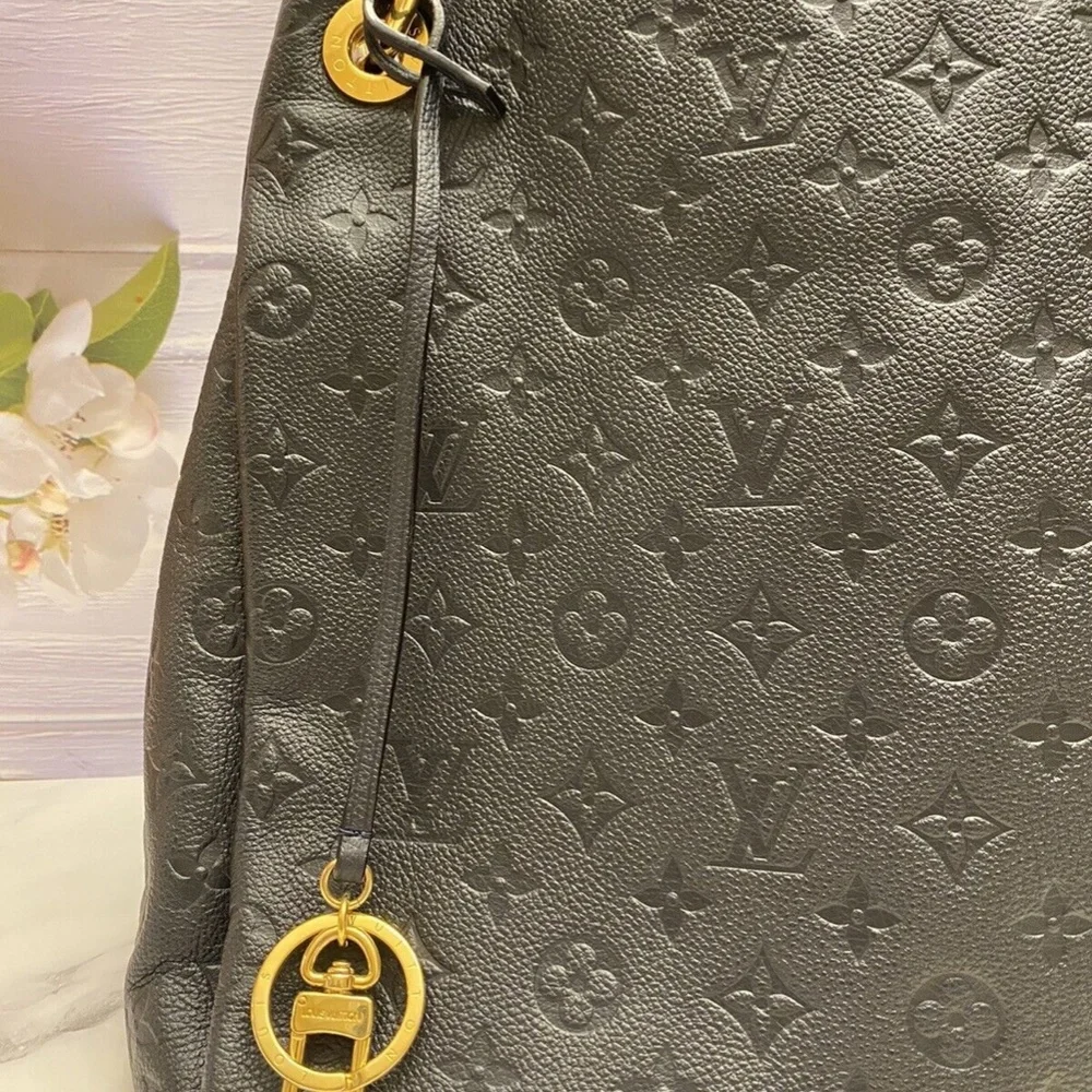 ❤️‍🩹SOLD❤️‍🩹 Louis Vuitton Artsy MM Empreinte Infini Shoulder Tote Purse(CA2182) - Picture 3 of 12